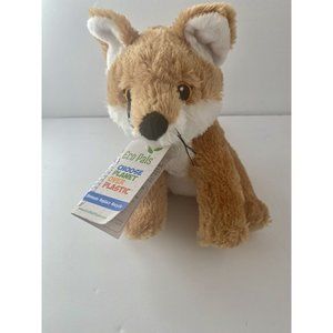 Wildlife Artists Coyote Plush‎ 7” Stuffed Animal Eco Friendly Eco pals